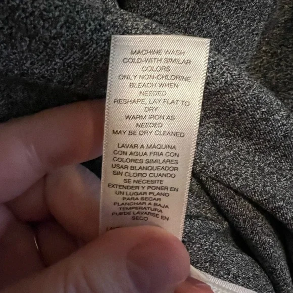 Gray and White Zip-Up Jacket - Picture 7 of 10